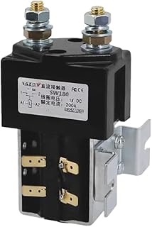 1Pcs New Heavy Duty DC Contactor Solenoid SW180 72V 200A