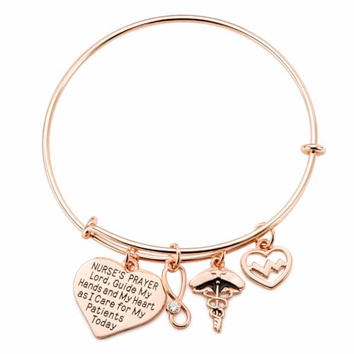 Image of Infinity Collection - LPN Charm Bracelet - LPN Bangle Nursing Appreciation Gift for RN LPN Graduation Licensed Nurse