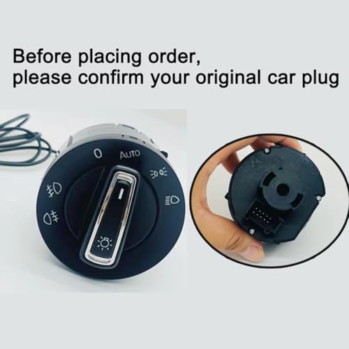 Interruptor de luces automático compatible con VW Beetle Golf MK4 Passat B5 con sensor 2