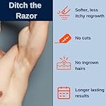 No Hair Crew Intimate/Private At Home Hair Removal Cream for Men - Painless, Flawless, Soothing Depilatory for Manscaping Unwanted Coarse Male Body Hair, 100ml (2 Pack) - Image 5