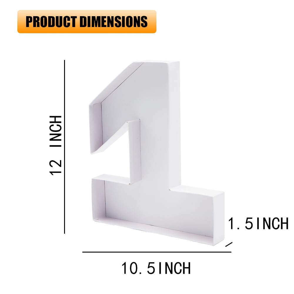 10er-Pack Pappnummern-Tablett Zum Befüllen – 22,9 Cm, Aus Pappmaché Für Süßigkeiten, Geburtstag & Jubiläum