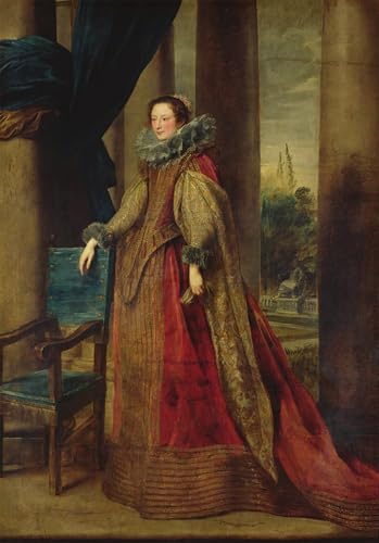 Impression d'affiches Anthony Van Dyck toile portrait de la marquise Geromina Spinola 60x90cm