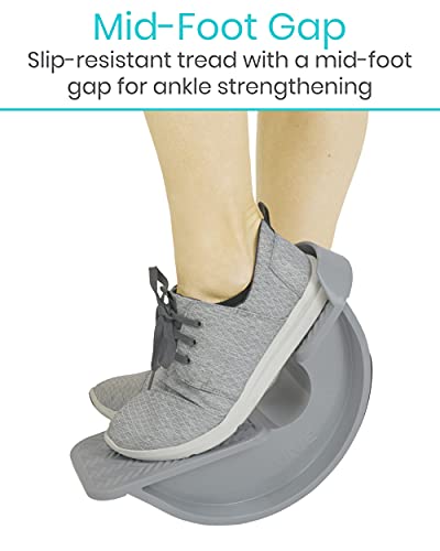 Vive Foot Rocker - Calf Stretcher for Achilles Tendinitis, Heel, Feet, Shin Splint, Plantar Fasciitis Pain Relief - Stretches Strained Leg Muscle - Ankle Wedge Stretch Improves Flexibility