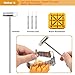 EasyTime Watch Repair Tool Kit for Watch Link Removal and Battery Replacement, 149 PCS Watch Back Remover for DIY Beginners Professional Collectors with Case and Instructions