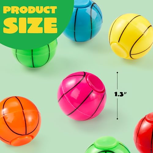 Image of JOYIN 36 Pack Basketball Fidget Spinners for Kids, Treasure Box Prizes for Classroom, Goodie Bag Stuffers for Birthday Party, Basketball Party Favors, Fidget Toys Bulk, Stress Balls