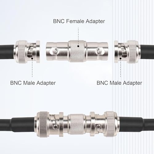 Conector BNC hembra a hembra 75 Ohm pack 10 piezas miniatura 5