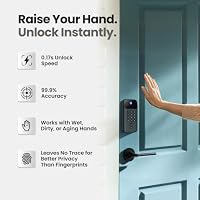 Lockin Veno Go, Palm Vein Keyless Entry Smart Lock, 7-Month Battery — image 4