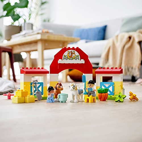 LEGO 10951 DUPLO Town Pferdestall und Ponypflege – Bild 5