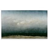 Lantern Press 16x24 Inch Giclee Art Print Wall Decor, The Monk by the Sea, (Artist: Caspar David Friedrich) c. 1808, Masterpiece Classic