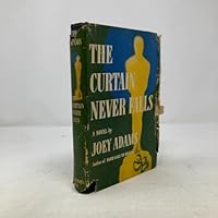 The curtain never falls B0006AS1IM Book Cover