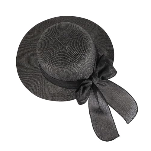 Sombrero de Playa de Paja para Mujer con Ala Ancha miniatura 4