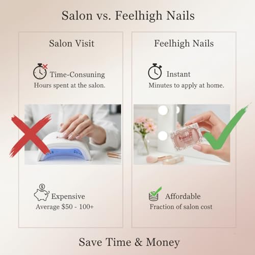 Image of 120 Pcs Press On Nail Tips - Medium Round Artificial Nail Extensions in 5 Colors, Natural Reusable Stick-On False Nails Kit for Women & Girls, 12 Sizes, Salon-Like Finish (Shade 02)