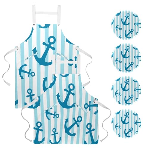 Tablier de serveuse anti-tache pour le travail en restaurant et bistrot