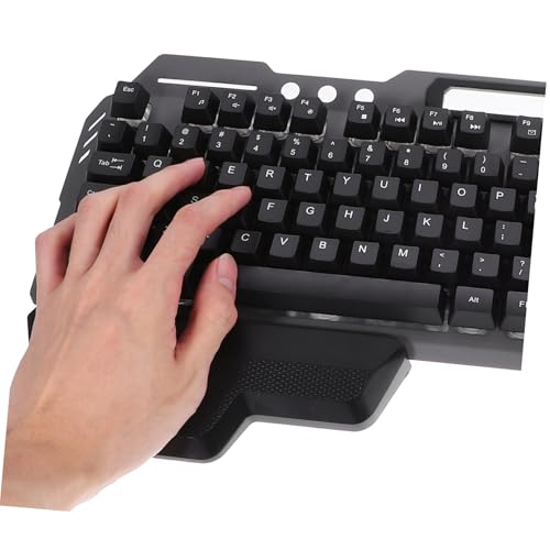 Clavier USB étanche ABOOFAN avec touches carrées en ABS durable