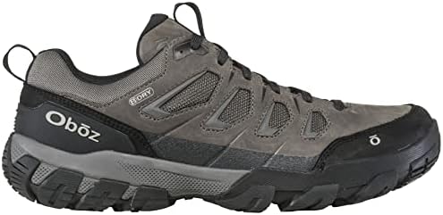 Oboz Sawtooth X Low Waterproof Men's Shoe Charcoal - 10.5 Wide | Image 6