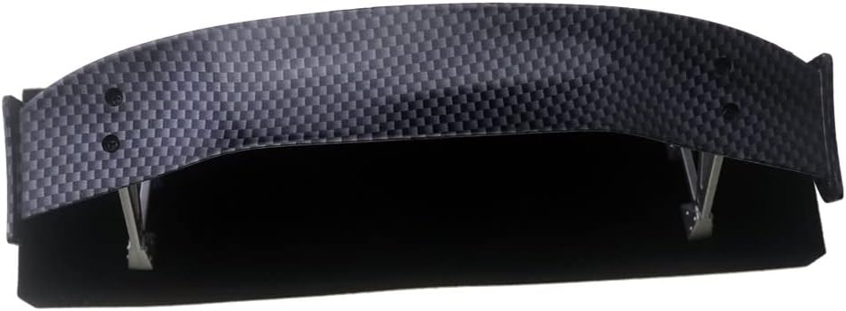 1/10 Tail Wing Carbon Fibre Color Rear Spoiler for 1/10 RC Drift Car On-Road Racing Car Upgrade Part (Glossy448)