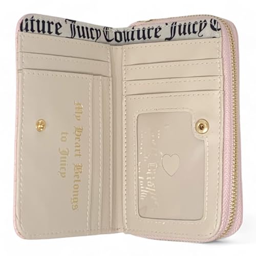 Juicy Couture Women's Glitz Out Wallet Collection (Multicompartment Bifold, Liquorice)3