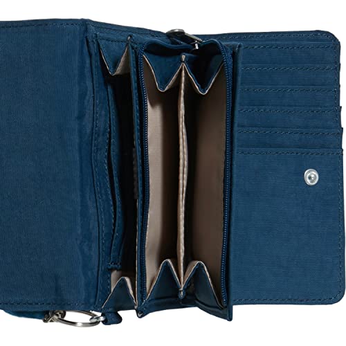 Kipling Pixi Medium Organizer Wallet Starry Night Teal #TOP2