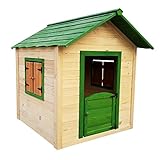 Robincool Casita Infantil de Madera Kela 1,6 m² de 138x116x132 cm con...