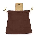 【Usage】 Es gibt eine Schleife auf dem Butterbeutel, sodass Sie den Futterstücken mit zwei Metallverschlüssen über Ihrem Gürtel oder Rucksack befestigen können. Sie können es verwenden, um Beachcombing zu wandern, Schätze Blumen Pilze Muscheln.