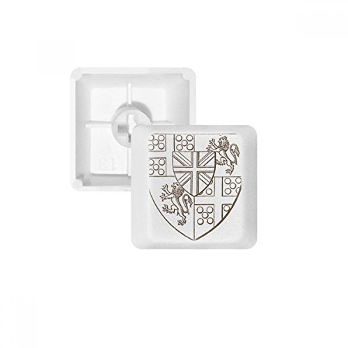Keycaps PBT Clavier Mécanique Blanc Lion pour Bureau Style