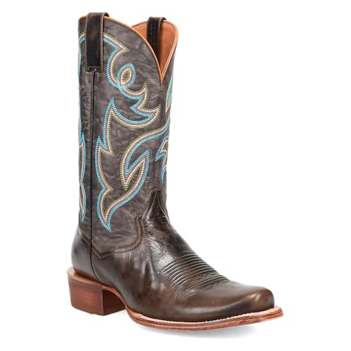Dan Post Freeman Embroidered Square Toe Western Boot2