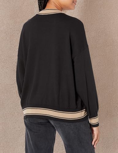 Image of Armani Exchange Women's Collegiate Capsule Cotton Knit Pullover