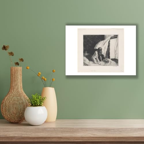 Impression d'art premium de Edward Hopper par Spiffing Prints, format Extra Large haut de gamme