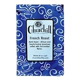 Churchill Coffee French Roast 10 Portioned Packs -1.5 oz each - Ground - Unflavored Coffee