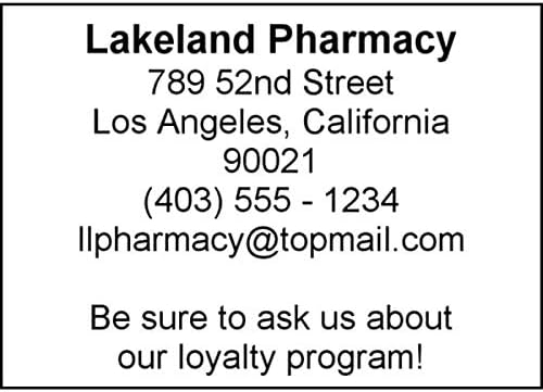 Miniatura 3 de Trodat Professional 5208 - Sello autoentintado personalizado, personalizado, 1-78 pulgadas x 2-34 pulgadas, hasta 10 líneas