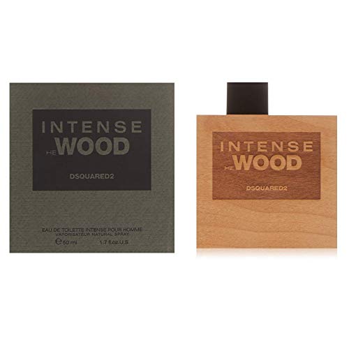 Image of Dsquared2 Intense He Wood Eau de Toilette Spray for Men 50 ml