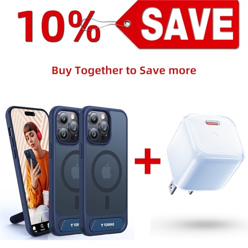 TORRAS Latest GaN 30W Fast Charger Block—Buy Together to Save