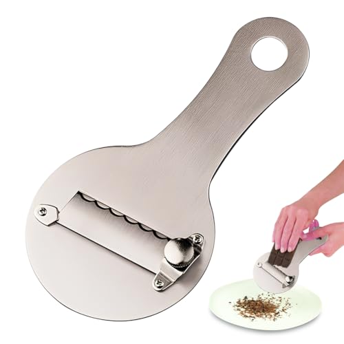 LAKPYN Gratta Tartufo Acciaio Inossidabile, Taglia Tartufo Professionale,Multifunzionale può Essere Affettato,Grattugiato,Uno Strumento Indispensabile per la Cucina