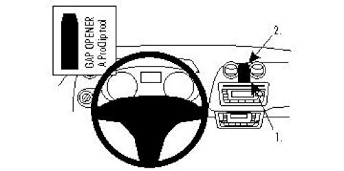 Price comparison product image Brodit 854271 ProClip Center Mount