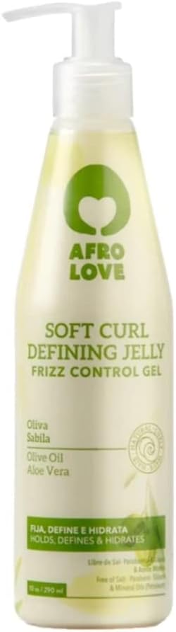 Soft Curl Defining Jelly – 10oz | Frizz Control Gel for Softer, Hydrated Curls – Holds, Defines & Adds Shine – Free from Parabens, Silicones, & Mineral Oils