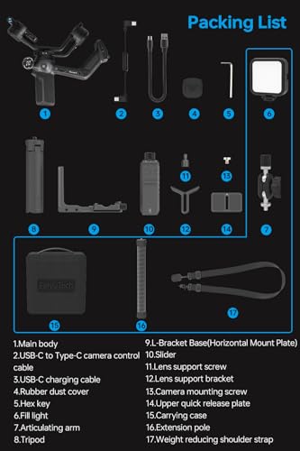 Image of [Combo] FeiyuTech SCORP 3 Combo - Professional Camera Stabilizer