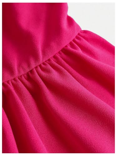 SOLY HUX Girl's Summer Sleeveless Dresses Bowknot A Line Birthday Party Short Dress4