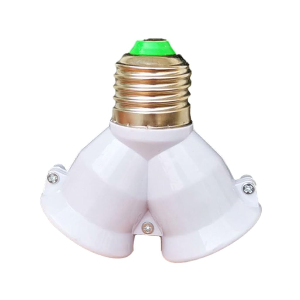 Tsophreniq 2/3/4/5/6/ Light Bulb Socket Splitter, E26/E27 Light Socket Adapter Conventer, Standard Base LED Bulb