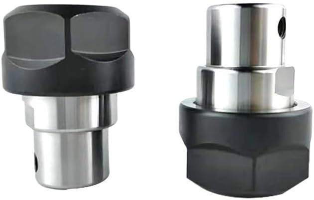 High Precision ER11 ER16 ER20 ER25 Thread Tool Post for Engraving Machine - 30000 RPM Motor Spindle Holder,1pcs(C20-ER20 (5-8 16unf))