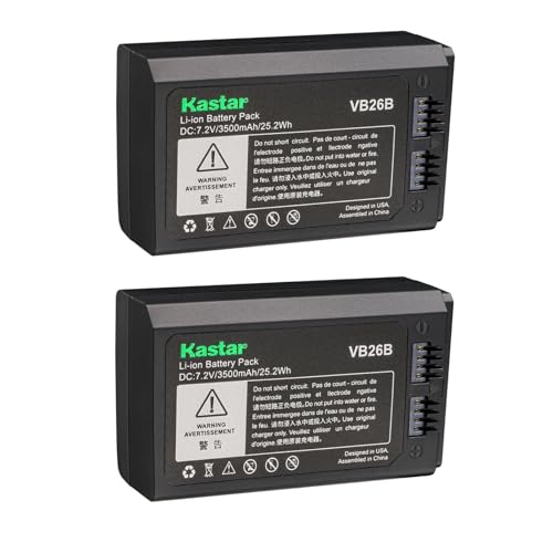 Kastar 2-Pack VB26B Battery Pack Replacement for Flashpoint