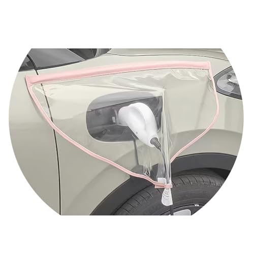 Cubierta para Puerto de Carga de Coche Eléctrico, Impermeable y Resistente a la Lluvia para Exteriores, Protector Universal para Puerto de Carga, Cubierta Antipolvo para Punto de Carga de VE(Pink) Cubierta para Puerto de Carga de Coche Eléctrico, Impermeable y Resistente a la Lluvia para Exteriores, Protector Universal para Puerto de Carga, Cubierta Antipolvo para Punto de Carga de VE(Pink)