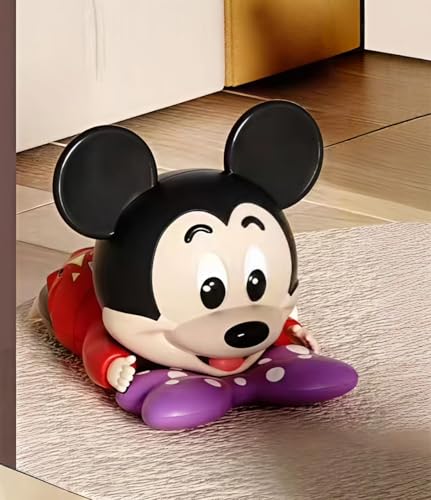 Image of acrown Mickey Moving Toy | Action Figure Toys for Boys & Girls | Shin-chan auto Moving (Shinchan Automatic)