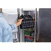 PackIt Freezable Hampton Lunch Bag Cooler, Black Grid & Freezable Lunch Bag with Zip Closure, Black