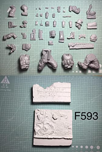 Figura de Resina 1/16 Soldado Fuerzas Especiales U.S. miniatura 2