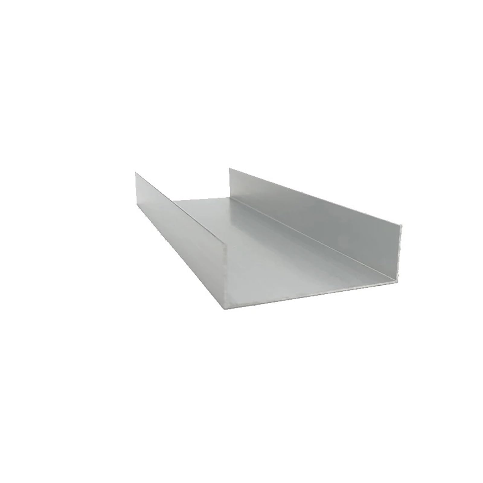 U Shape Aluminum U-Shape Aluminum, 76mm X 25mm 1mm,Outer Width, Length 50cm,Aluminum Alloy Glass Covered Edge Strip