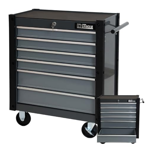 TRUTZHOLM Werkstattwagen TRUTZI mit 6 kugelgelagerten Schubladen...