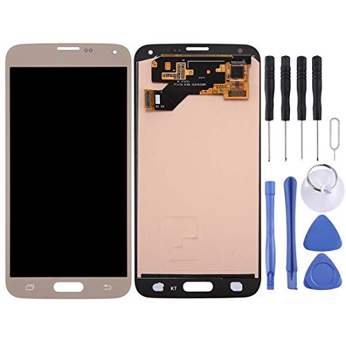 Écran LCD compatible Galaxy S5 Neo vitre tactile pour mobile gris
