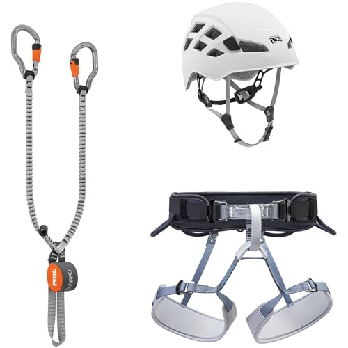 PETZL Kit VIA FERRATA VERTIGO S1 para adultos, ideal para uso práctico, formato práctico