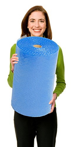 EcoBox Bubble Cushion Wrap 24-Inch Wide x 100-Feet Long, with 3/16-Inch Small Bubbles (V-10017)
