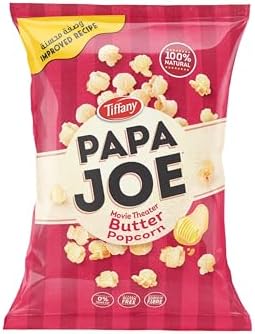 Tiffany Papa Joe Theater Butter Popcorn - 85g